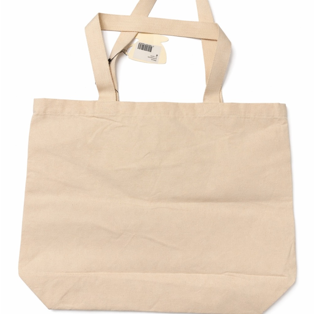 MAISON KITSUNE Beige Tote Bag with Free Cafe Kitsune Water bottle - Picture 4 of 7